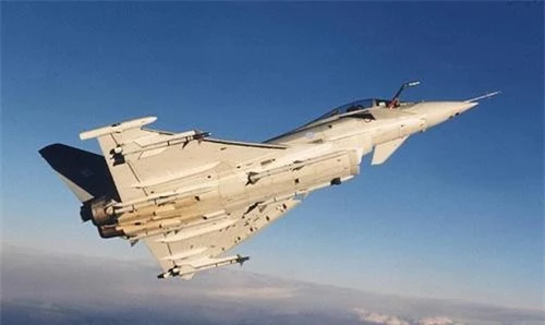 Tiêm kích Eurofighter Typhoon. Ảnh: Military Today.