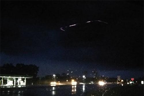 UFO xuất hiện tại bang North Carolina của Mỹ?