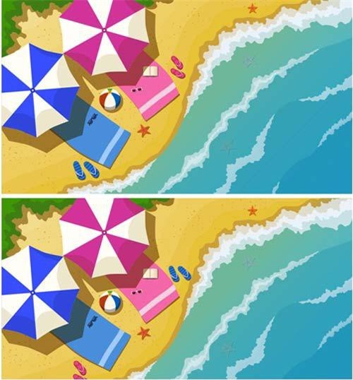 Câu đố tìm điểm khác nhau khiến nhiều người phải chào thua