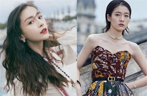 2 nàng thơ xứ Trung sang Paris dự sự kiện: Angela Baby đẹp xuất sắc, lập tức biến đồng nghiệp thành "mắc áo di động"