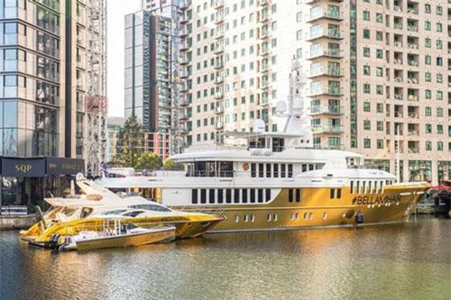 'Choáng' với chiếc du thuyền bọc vàng trị giá hơn 460 tỷ đồng, lớn nhất thế giới