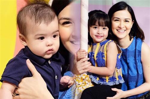 Mỹ nhân đẹp nhất Philippines đưa con đi chơi, nào ngờ 2 bé chiếm spotlight vì ngày càng rõ nét đẹp lai hiếm có
