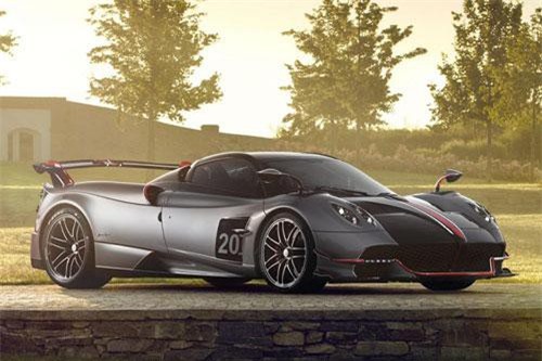 Chi ti&#x1EBF;t si&#xEA;u xe mui tr&#x1EA7;n hi&#x1EC7;u n&#x103;ng cao Pagani Huayra Roadster BC