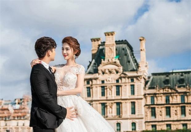 Rich kid Giang Lê tung bộ ảnh cưới đẹp tựa tranh vẽ nhưng danh tính chú rể mới thực sự bất ngờ