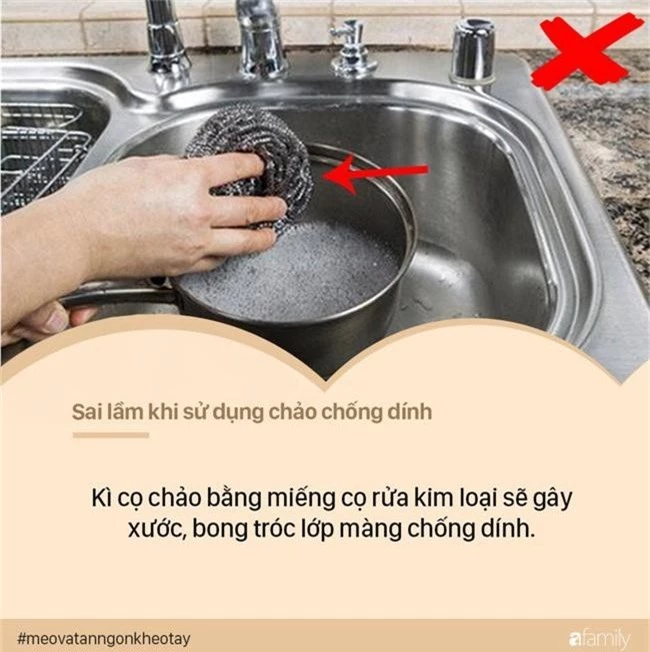 Sai lầm mẹ nào cũng mắc khi dùng chảo chống dính, cứ tiếp tục đảm bảo ung thư sẽ ghé thăm - Ảnh 4.