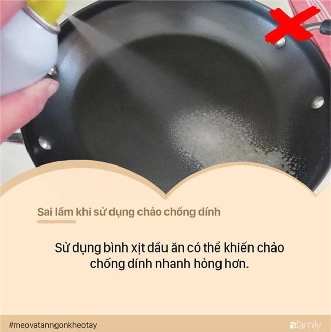 Sai lầm mẹ nào cũng mắc khi dùng chảo chống dính, cứ tiếp tục đảm bảo ung thư sẽ ghé thăm - Ảnh 5.