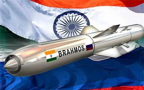 Tên lửa hành trình chống hạm siêu âm PJ-10 BrahMos - Sản phẩm hợp tác giữa Nga và Ấn Độ. Ảnh: National Interest.