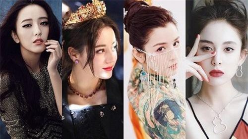 Đọ nhan sắc 4 mỹ nhân Tân Cương gây sốt showbiz Hoa ngữ