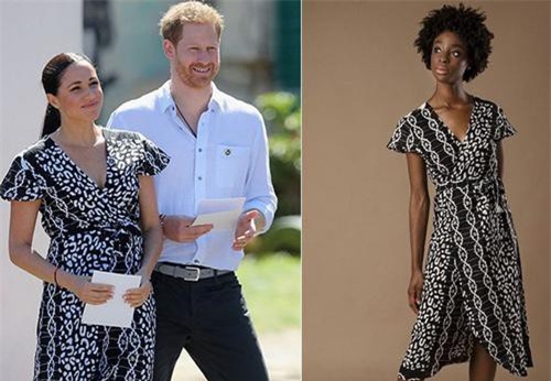 Bị chê phản cảm, Meghan Markle vẫn khiến mẫu váy này "cháy hàng" và dân tình tranh nhau mua với giá đắt gấp 10 lần