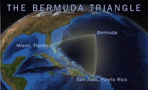 Tam giác quỷ Bermuda.