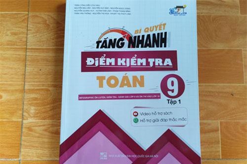 Bí quyết tăng nhanh điểm kiểm tra Toán 9 - sách hay cho học sinh tự học
