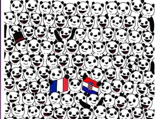 'Hoa mắt chóng mặt' với câu đố tìm chi tiết khác biệt trong bức tranh