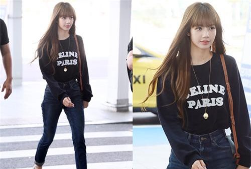 Khoe eo nhỏ khó tin tại sân bay, lần đầu tiên Lisa (BLACKPINK) bị Knet chê bai: 'Nhìn như bộ xương ấy'