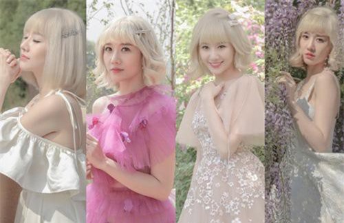 Mặc 4 bộ váy giữa trời nóng bức, Hari Won gây hốt hoảng khi ngất giữa trường quay