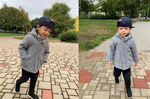 Kỳ Hân khoe ảnh con trai đi học tại Czech, dân mạng bất ngờ nhận ra điều này