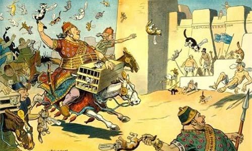 Quốc gia hùng mạnh bị diệt vong bởi 'đội quân mèo'