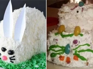 Cất công làm bánh sinh nhật tặng người yêu, nhận thành phẩm chàng chỉ biết há hốc mồm