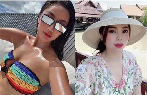 Cuối tuần của các hot mom: Meo Meo khoe dáng 'bốc lửa' bỏng mắt trên biển Maldives, Hằng Túi trẻ như gái 20 ở xứ sở chùa vàng