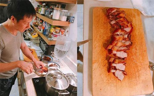 Những đại gia của mỹ nhân Việt chăm chỉ vào bếp, nấu ngon hơn cả vợ