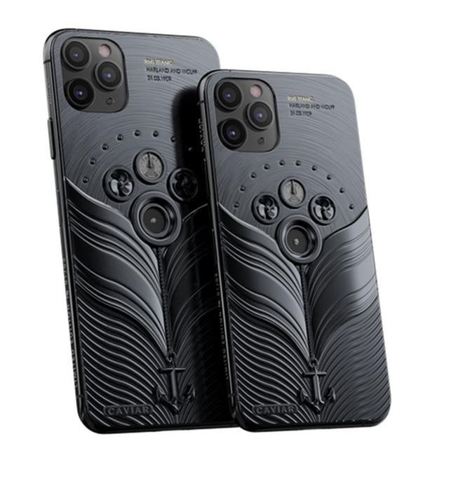 iPhone 11 Pro chế tác từ mảnh vỡ tàu Titanic và tàu vũ trụ, có giá... 809 triệu đồng - Ảnh 3. iPhone 11 Pro chế tác từ mảnh vỡ tàu Titanic và tàu vũ trụ, có giá... 809 triệu đồng - Ảnh 3.