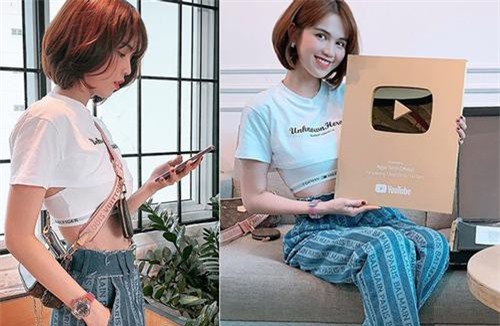 Nhìn Ngọc Trinh mặc xuề xòa thật khó tin cô đã chi số tiền 'khủng' sắm chiếc quần này, Diệu Nhi vừa ngỏ ý khen liền bị 'bóc mẽ'