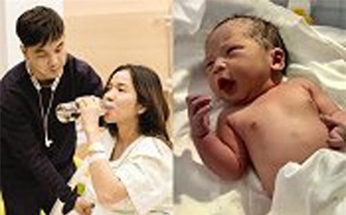 Ưng Hoàng Phúc vỡ òa khi Kim Cương sinh con thứ 2