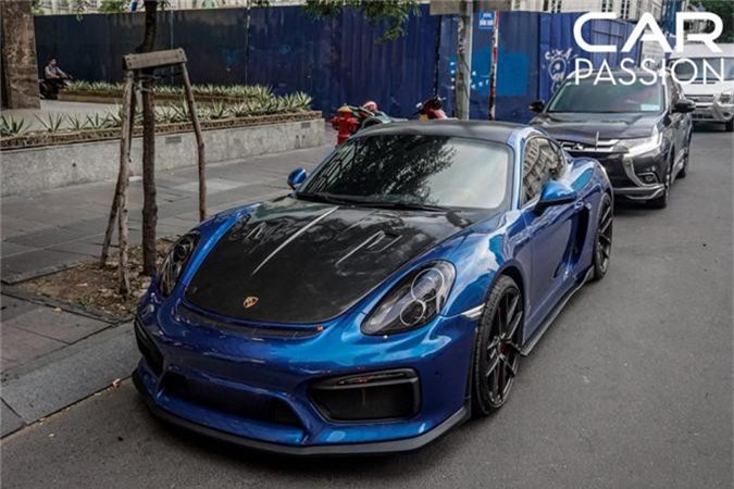 Chi tiết Porsche Cayman tiền tỷ độ độc tại Sài Gòn