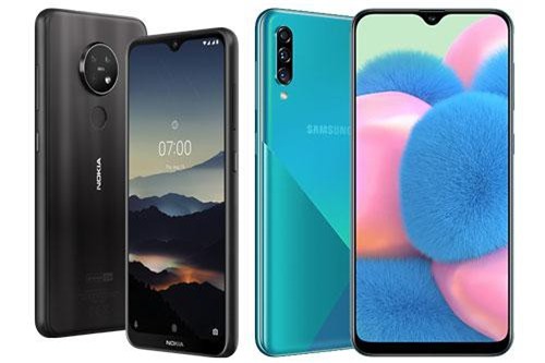 Nokia 7.2 so kè tốc độ, camera Samsung Galaxy A50s