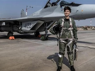 Tài năng của nữ phi công Ba Lan đầu tiên lái tiêm kích MiG-29