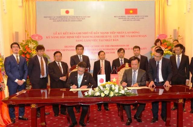 Đẩy mạnh tiếp nhận lao động kỹ năng đặc định Việt Nam trong lĩnh vực lưu trú và khách sạn sang Nhật làm việc