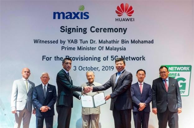 Maxis và Huawei ký thỏa thuận cung cấp mạng 5G tại Malaysia