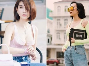 Phải chăng Ngọc Trinh vừa thu nhận đệ tử, đó chính là Diệu Nhi với style 'không chệch đi đâu được'