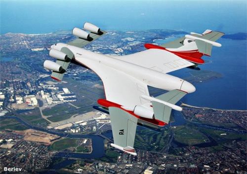 Nga bắt tay chế tạo máy bay lưỡng cư lớn nhất trong lịch sử