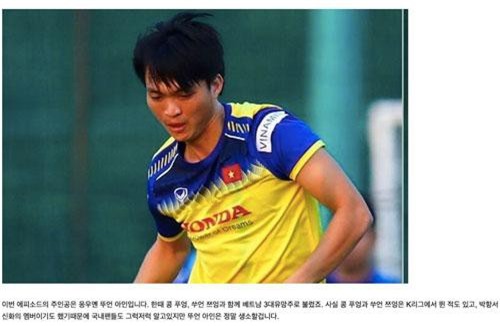 Báo Hàn: 'Tuấn Anh sẽ là nhân vật chính trận đấu Việt Nam - Malaysia'