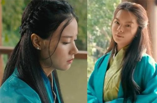 Ở tuổi 35 qua 2 lần sinh nở, Phạm Quỳnh Anh vẫn mặc đồ cổ trang đẹp không kém cạnh Midu