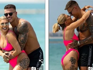 Olivia Buckland và chồng khoe dáng chắc khỏe cùng loạt hình xăm khủng