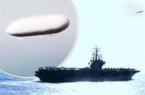 Sốc: Tàu sân bay Mỹ Nimitz bị UFO bao vây ở Thái Bình Dương?
