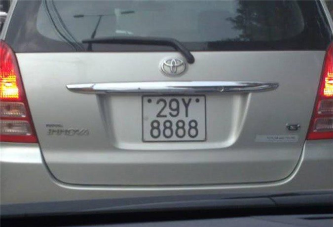 Tận mục dàn xe Toyota biển số siêu đẹp