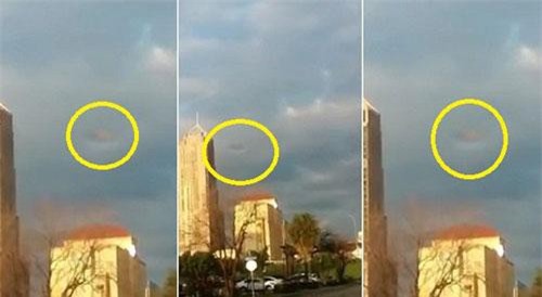 Ảnh giống UFO ẩn hiện trong mây bão ở Texas gây sốt