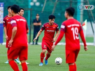 Đội tuyển Việt Nam tích cực tập luyện, sẵn sàng tiếp đón ĐT Malaysia