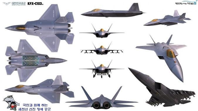 Hàn Quốc sắp có tiêm kích tàng hình sánh ngang với Su-57 của Nga - Hình 9 Han Quoc sap co tiem kich tang hinh sanh ngang voi Su-57 cua Nga-Hinh-9
