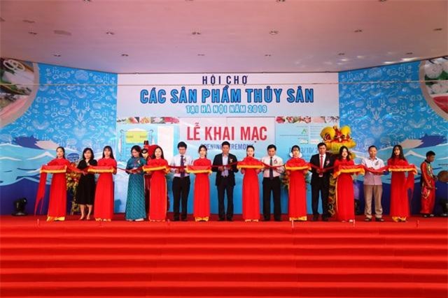 Khai mạc hội chợ các sản phẩm thủy sản tại Hà Nội năm 2019