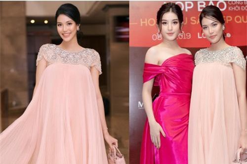 Lan Khuê vác bụng bầu ở tháng thứ 8, rạng rỡ đọ sắc cùng Á hậu Huyền My và dàn sao nữ Vbiz