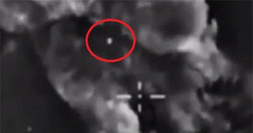 UFO có thể đã xuất hiện trong cuộc ném bom của Nga ở Syria?