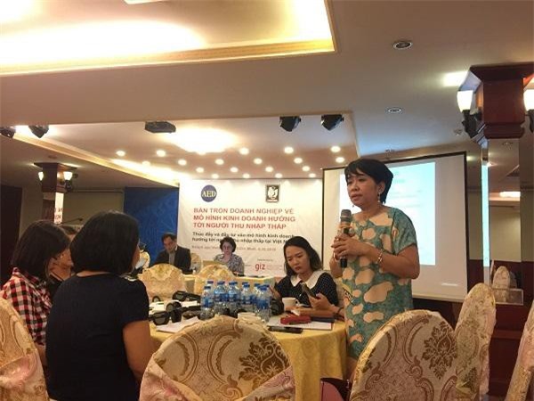 Cần tạo động lực cho doanh nghiệp kinh doanh hướng tới người thu nhập thấp