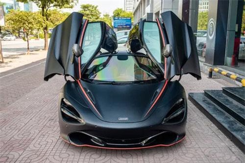 'Lác mắt' trước vẻ đẹp của siêu xe McLaren 720S Launch Edition duy nhất tại Việt Nam