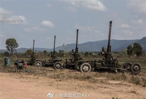 Lai lịch pháo phòng không nòng đôi bí ẩn của quân đội Thái Lan