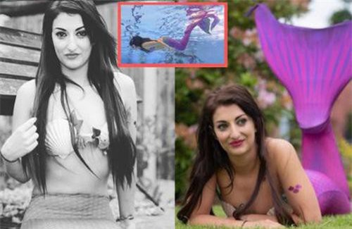 Từ bỏ công việc ổn định để theo đuổi sự nghiệp làm 'nàng tiên cá', cô gái kiếm hàng triệu đồng mỗi giờ