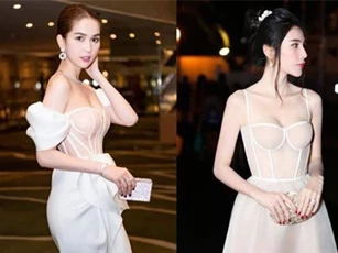 Thả dáng trên đất Hàn, Ngọc Trinh chọn đầm phô diễn body triệt để nhưng lại dễ gây hiểu lầm hệt như Thủy Tiên đợt trước