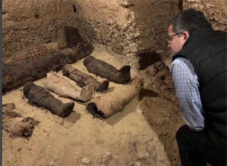 Ai Cập phát hiện gia đình xác ướp 2.300 năm tuổi